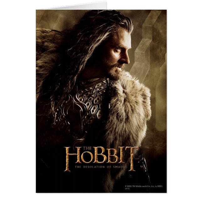THORIN OAKENSHIELD™ Poster de caractères 1 (Devant)