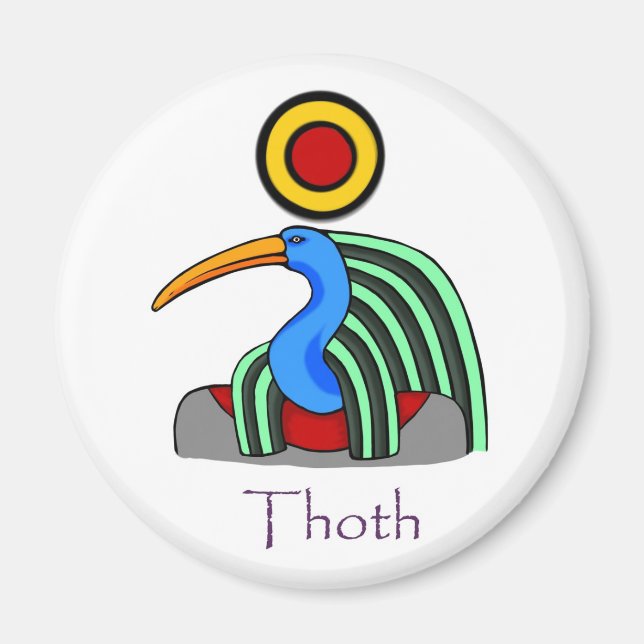 Thoth - Ancien aimant de Dieu égyptien (Devant)