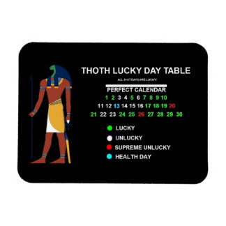 THOTH CHCKY DALE TABLE MAGNET