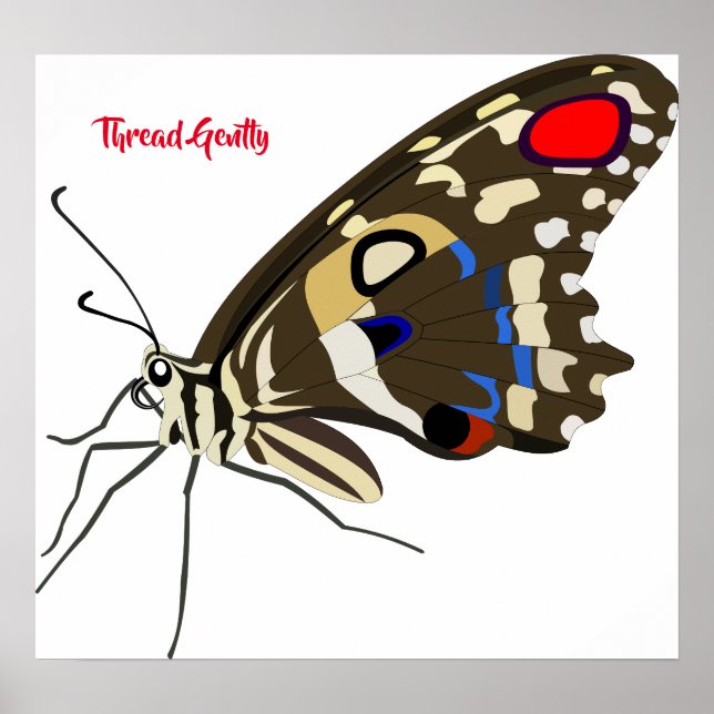 Thread Gently Poster (Devant)