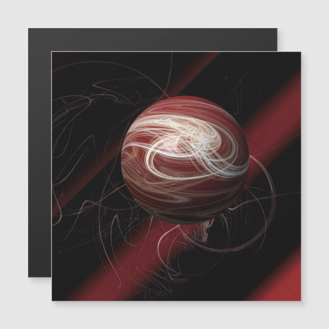 Threads de la carte magnétique Cosmos (Devant / Derrière)