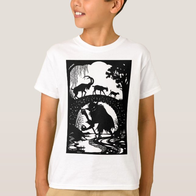 Three Billy Goats Gruff T-Shirt (Devant)