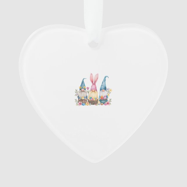 Three Gnome Easter Gnome Easter Egg T-Shirt (devant)