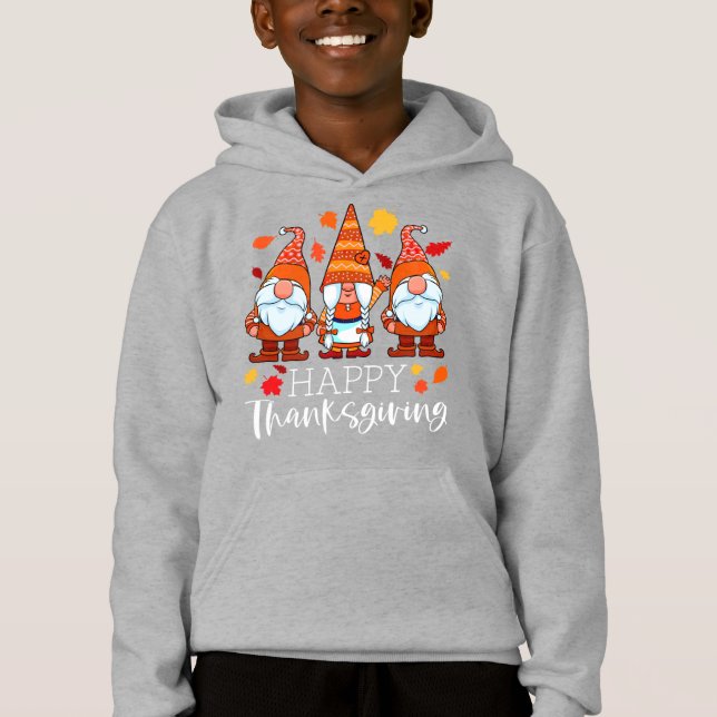 Three Gnomes Happy Thanksgiving Gnomes Affaire Gno (Devant)