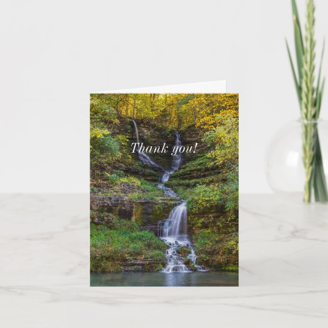 Thunder Falls Carte de remerciements (Devant)