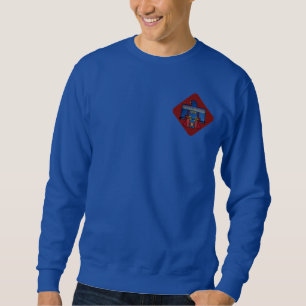 Thunderbird Golf Crewneck Sweatshirt - Classic Blu
