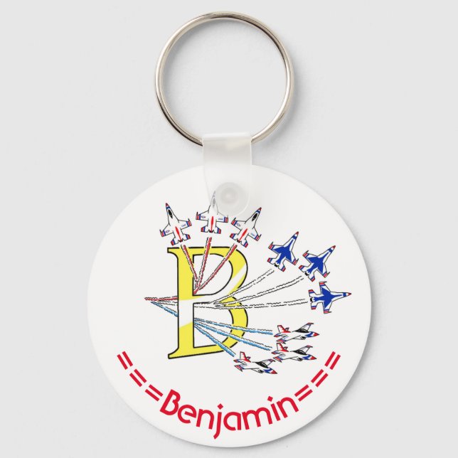 Thunderbirds - B - Porte-clés initial (Recto)