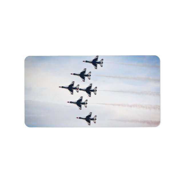 Thunderbirds V2 Étiquettes (Devant)