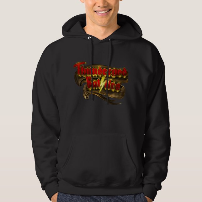 Thundergod lutte le sweat - shirt à capuche (Devant)