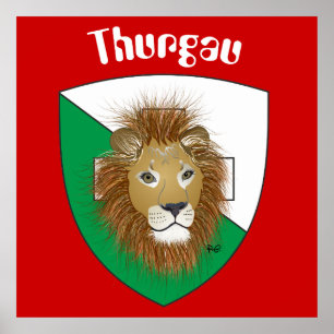 Thurgau Schweiz Suisse Poster