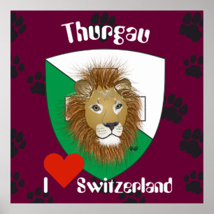 Thurgau Schweiz Suisse Poster