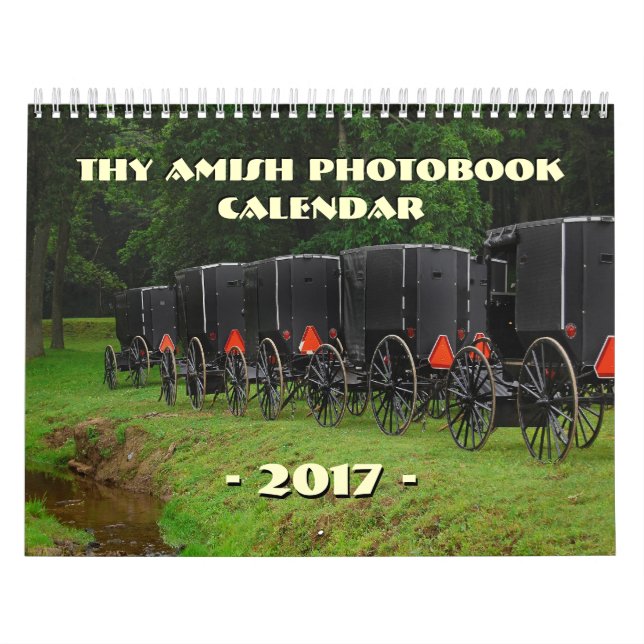Thy calendrier amish de Photobook (Protection)