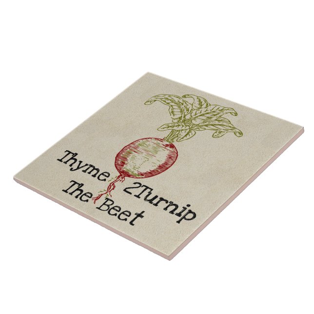 Thyme 2Turnip La Beet Carreaux céramiques (Côté)