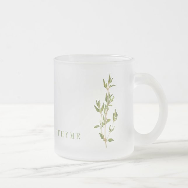THYME FRAIS Verre givré Mug (Droit)