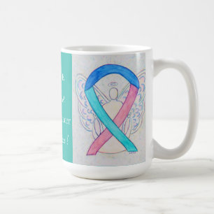 Thyroid Cancer Sensibilisation Ruban Angel Mug