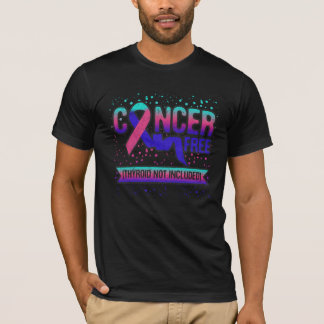Thyroïde Cancer Support Ruban T-shirt