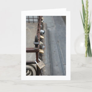 TI AMO LOCKS OF LOVE Carte de la Saint Valentin