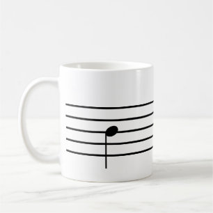 Ti Music Note Tea Mug