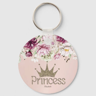 Tiara Charmant, Princesse, Porte-clés Floral