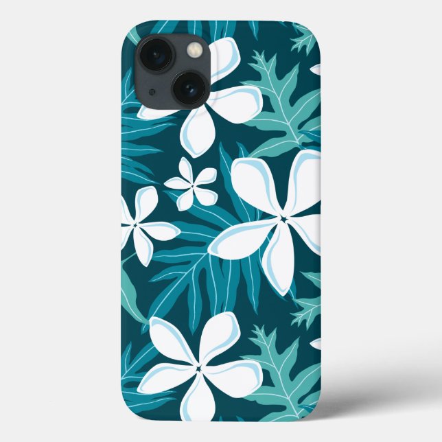TIARE (TURQUOISE) iPhone / coque ipad (Verso)