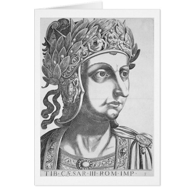 Tiberius César (42 BC-37 ANNONCE), 1596 (gravure) (Devant)