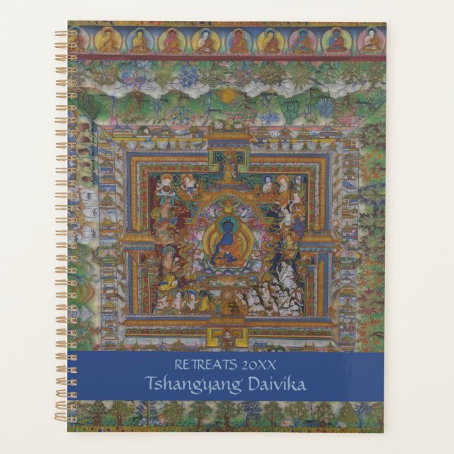 Tibetan Buddhism Blue Medicine Buddha (Devant)