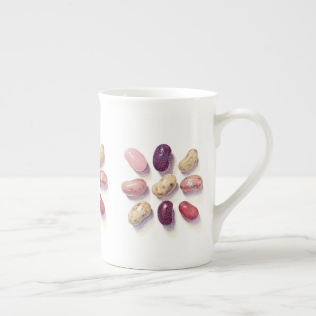 TIC TAC JELLY BEANS Bone China Mug (Droite)