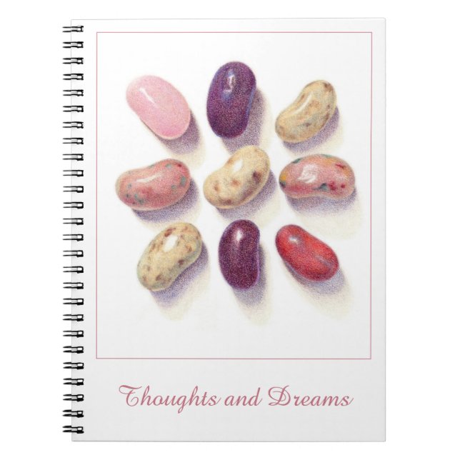 TIC TAC TOE JELLY BEANS 6,5x8,75 Carnet spiral (Devant)