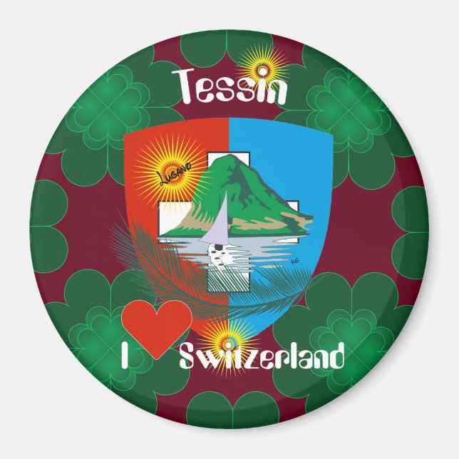 Ticino Svizzera / Tessin Suisse Aimant (Devant)