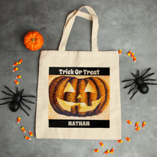 Ticket Halloween personnalisé ou traitement Sac fo