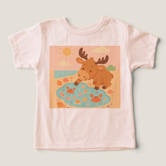 Tide Pool Treasures – Nature Explorer T-Shirt (Design Recto)