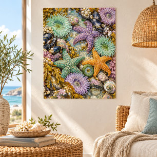 Tidepool Jewels Impression d'art