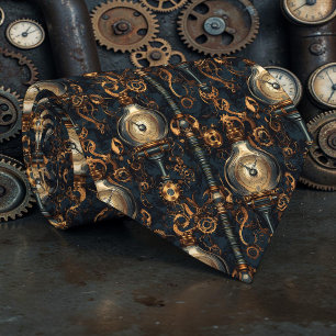 Tie cravate industrielle personnalisée Steampunk