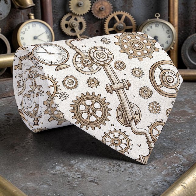Tie cravate industrielle personnalisée Steampunk (Créateur téléchargé)