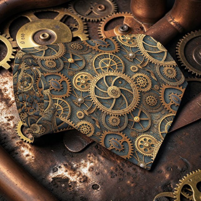 Tie cravate industrielle personnalisée Steampunk (Créateur téléchargé)