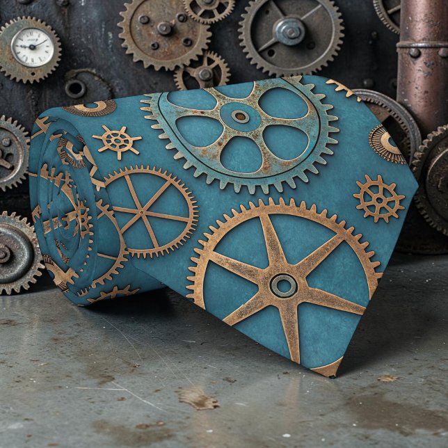 Tie cravate industrielle personnalisée Steampunk (Créateur téléchargé)