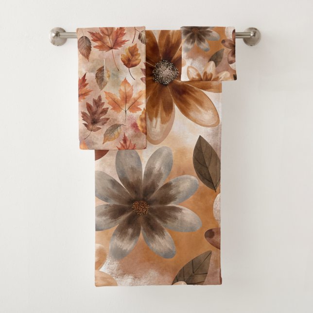 Tie Dye Autumn Floral (En situation)