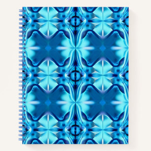 Tie Dye Motif dans Indigo et Ice Blue Journal