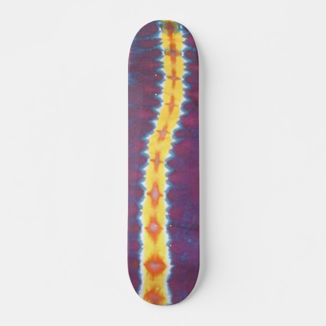 Tie Dye Skateboard - Star Stripe (Devant)