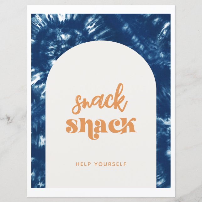 Tie Dye Surf | Symbole d'accrochage (Devant)