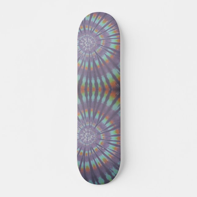 Tie Dye Wheels Skateboard (Devant)