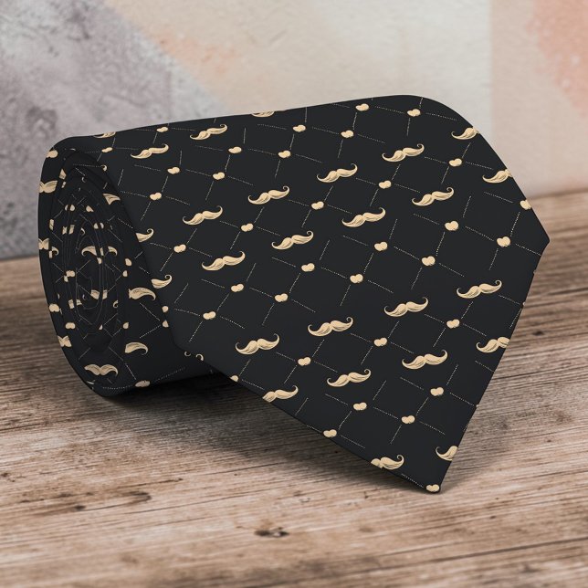 Tied cravate à motif de moustache (Créateur téléchargé)