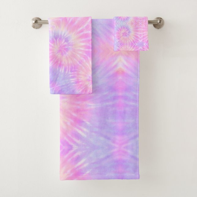 Tiedye Pastel Rainbow Spirale Hippie Tie Dye (En situation)