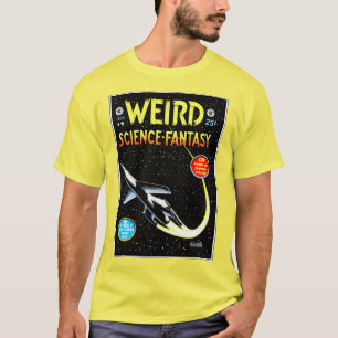 TIERCE : T-shirt de bandes dessinées rétro science