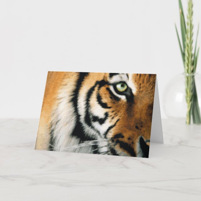 Tiger 2 - Carte de voeux (Devant)