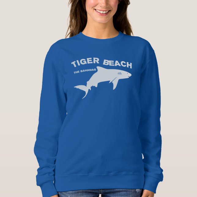 Tiger Beach - Les Bahamas Shark Diving Sweatshirt (Devant)