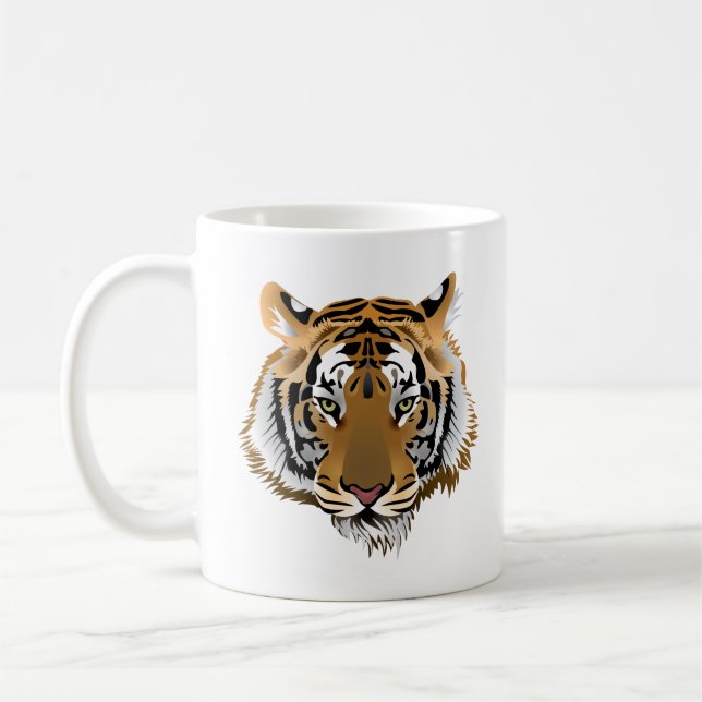 Tiger Café Mug (Gauche)