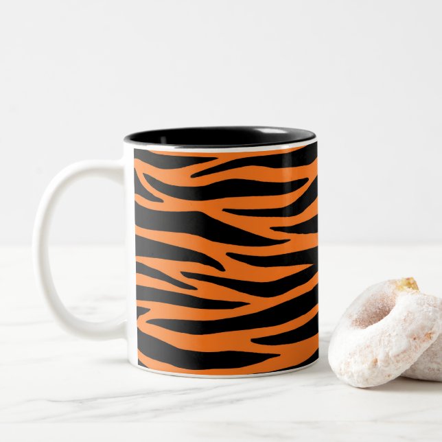 Tiger Café Mug (Avec donut)