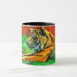 Tiger Café Mug