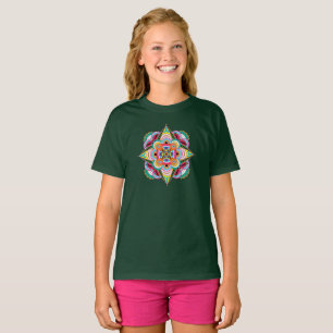 Tiger Dragon Mandala T-shirt enfant
